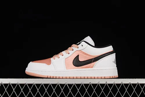 All categories Air Jordan Jordan series basketball shoes Air Jordan 1 Low Z version Air Jordan 1 Low AJ1 Joe 1 apricot orange low-top cultural and leisure sports sneakers DM8960-801